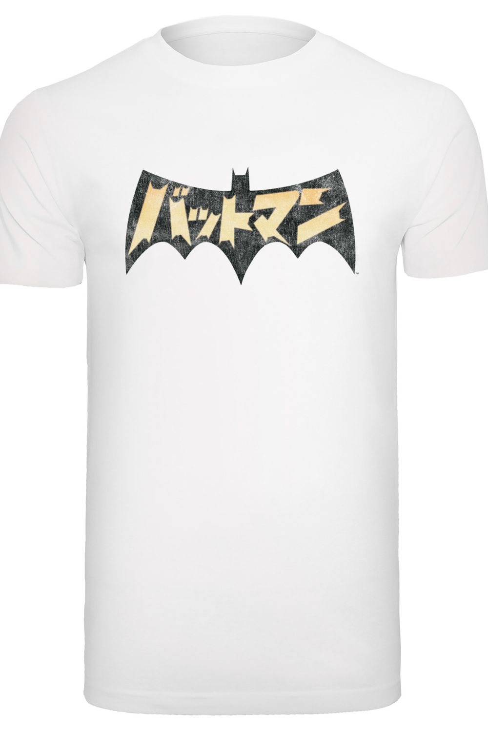 F4NT4STIC Herren DC T-Shirt - Batman mit Rundhals Logo-WHT Trendyol Comics International