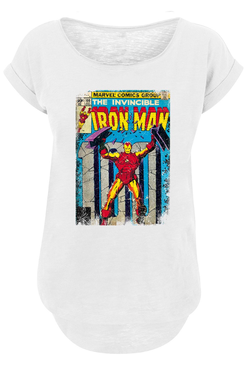 Iron man shop t shirt damen