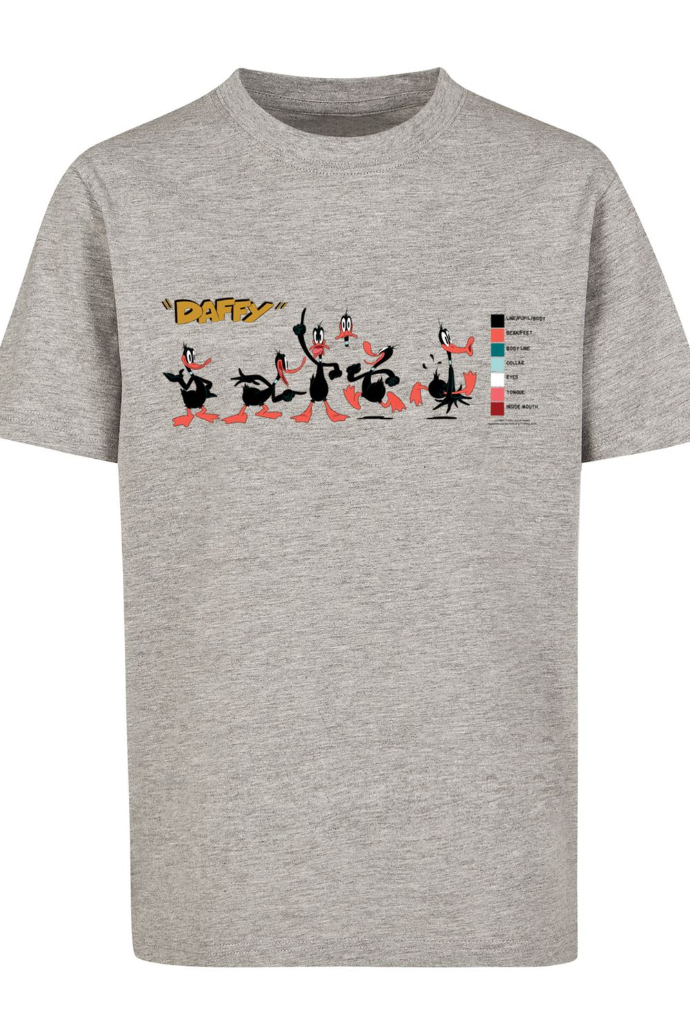 Trendyol - Farbcode mit Looney Kinder Tunes T-Shirt F4NT4STIC Basic Duck Kids Daffy