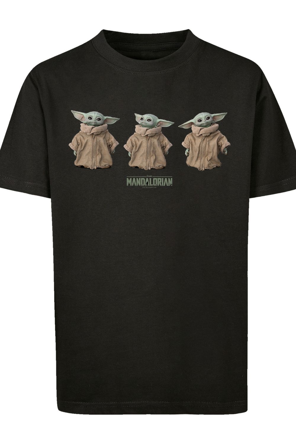 Kinder Kind Star mit Das Wars Trendyol The -Shirt T Kids posiert Mandalorian - F4NT4STIC Basic