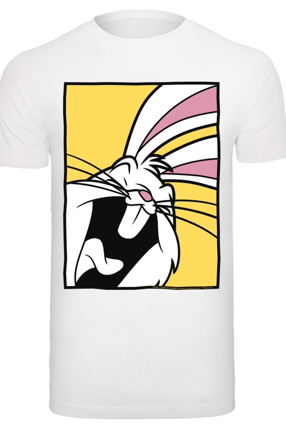 F4NT4STIC Herren Bunny Rundhalsausschnitt Laughing Bugs mit Looney Trendyol T-Shirt - Tunes