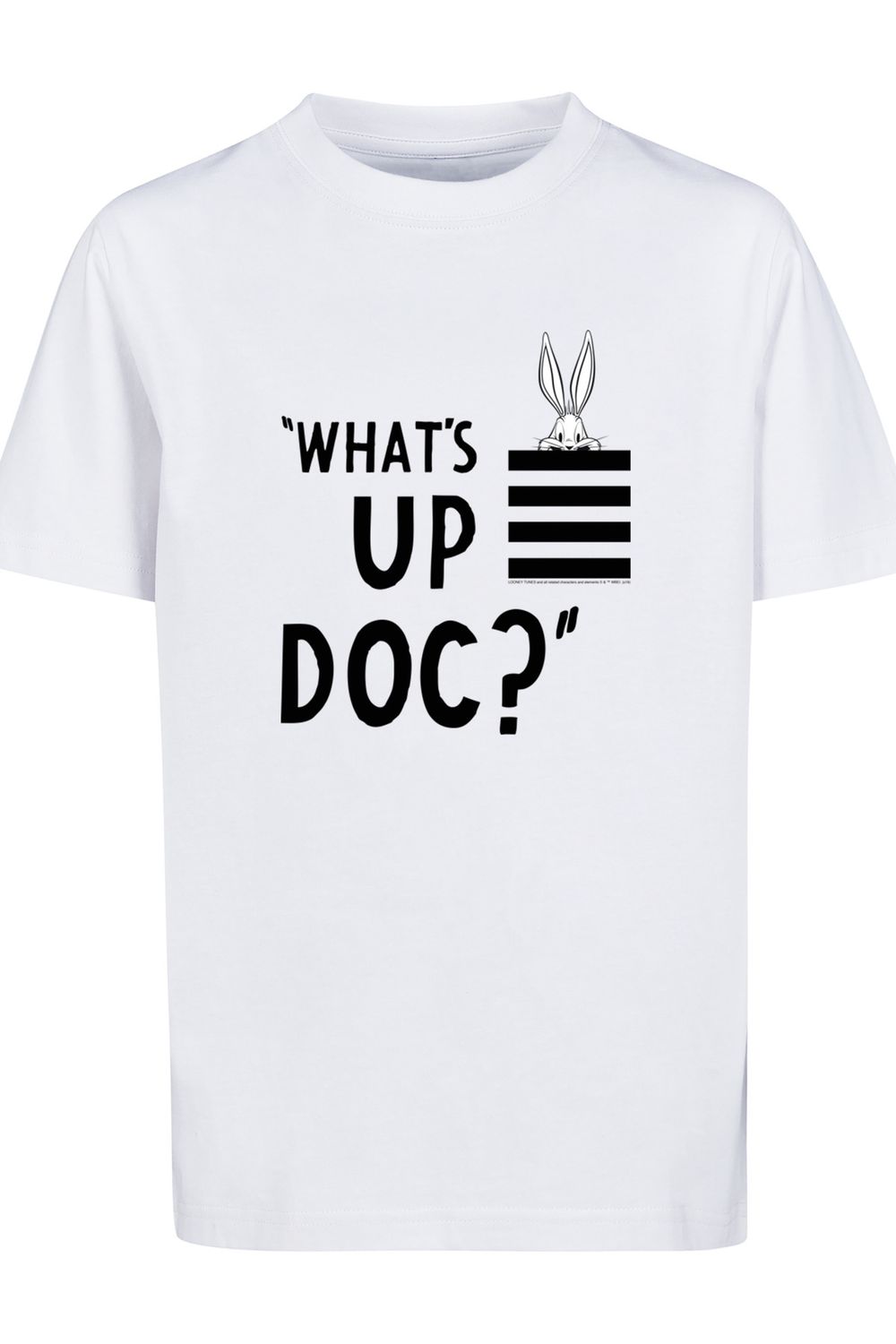 F4NT4STIC Kinder Looney Tunes Bugs Bunny What's Up Doc Stripes-WHT mit Kids  Basic T-Shirt - Trendyol