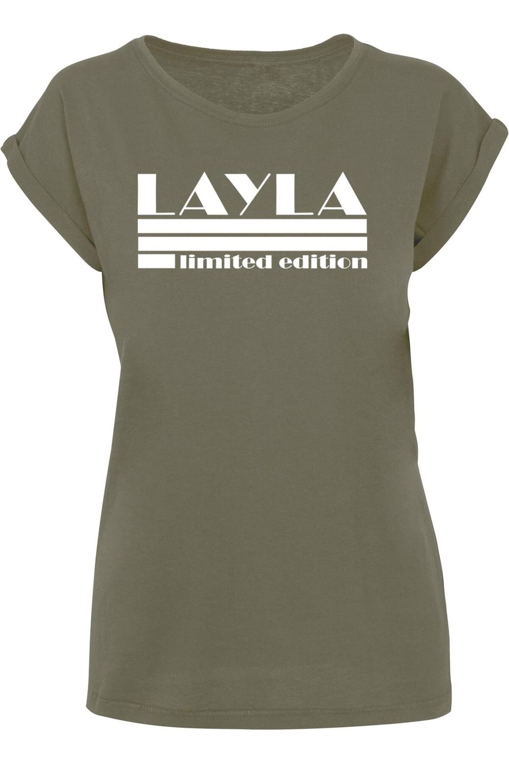Merchcode Damen Ladies Layla - Limited X T-Shirt Edition - Trendyol