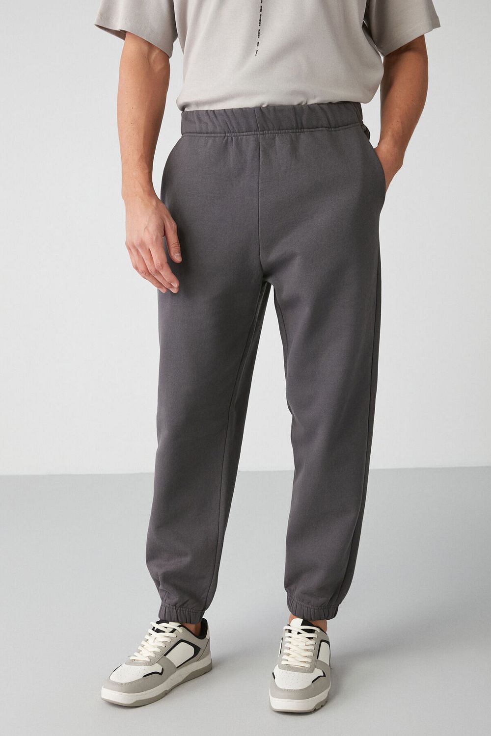 Sweatpants with 2025 different color legs