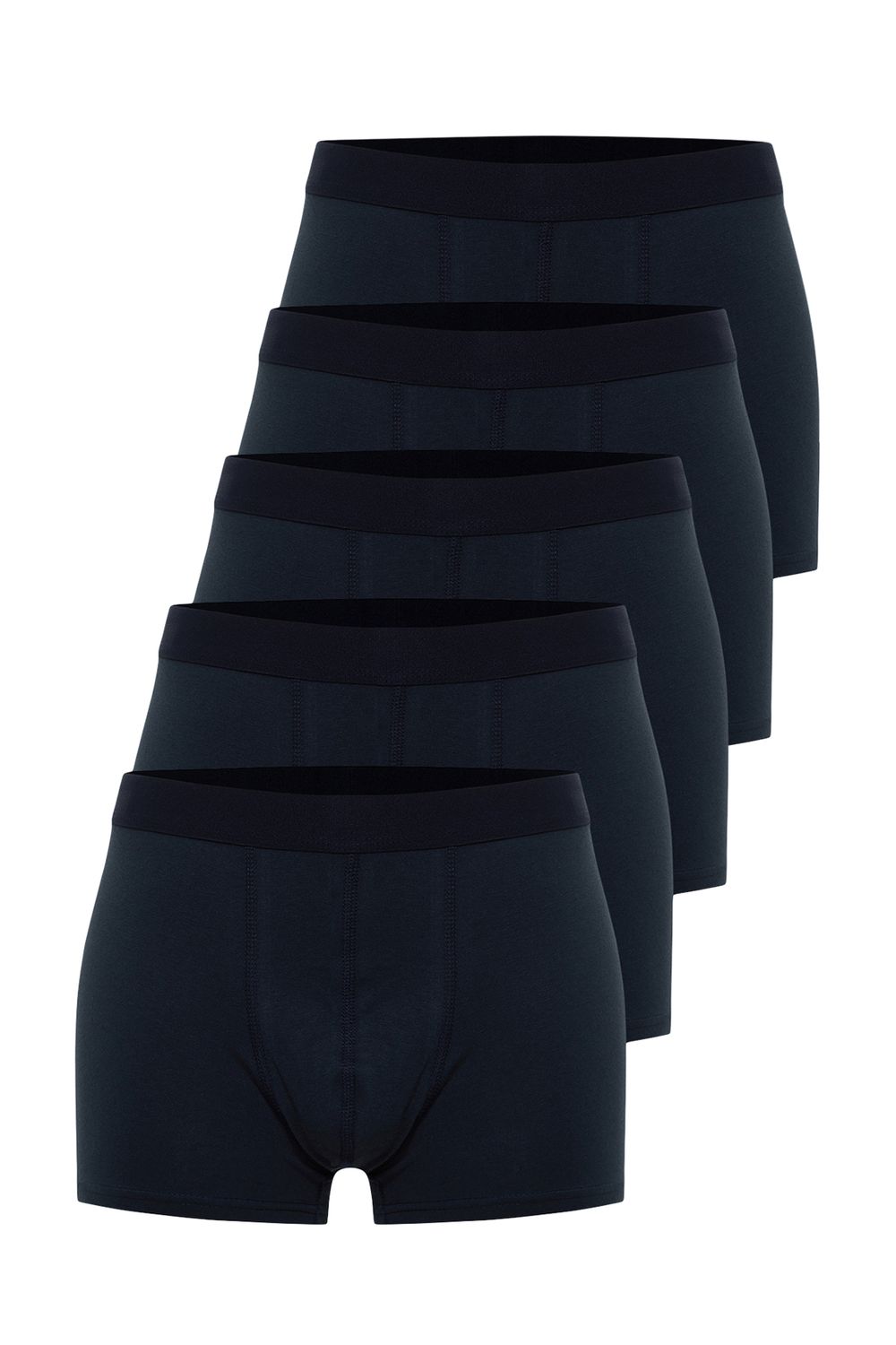 2-pack Cotton-blend Bodysuits - Black/gray melange - Ladies