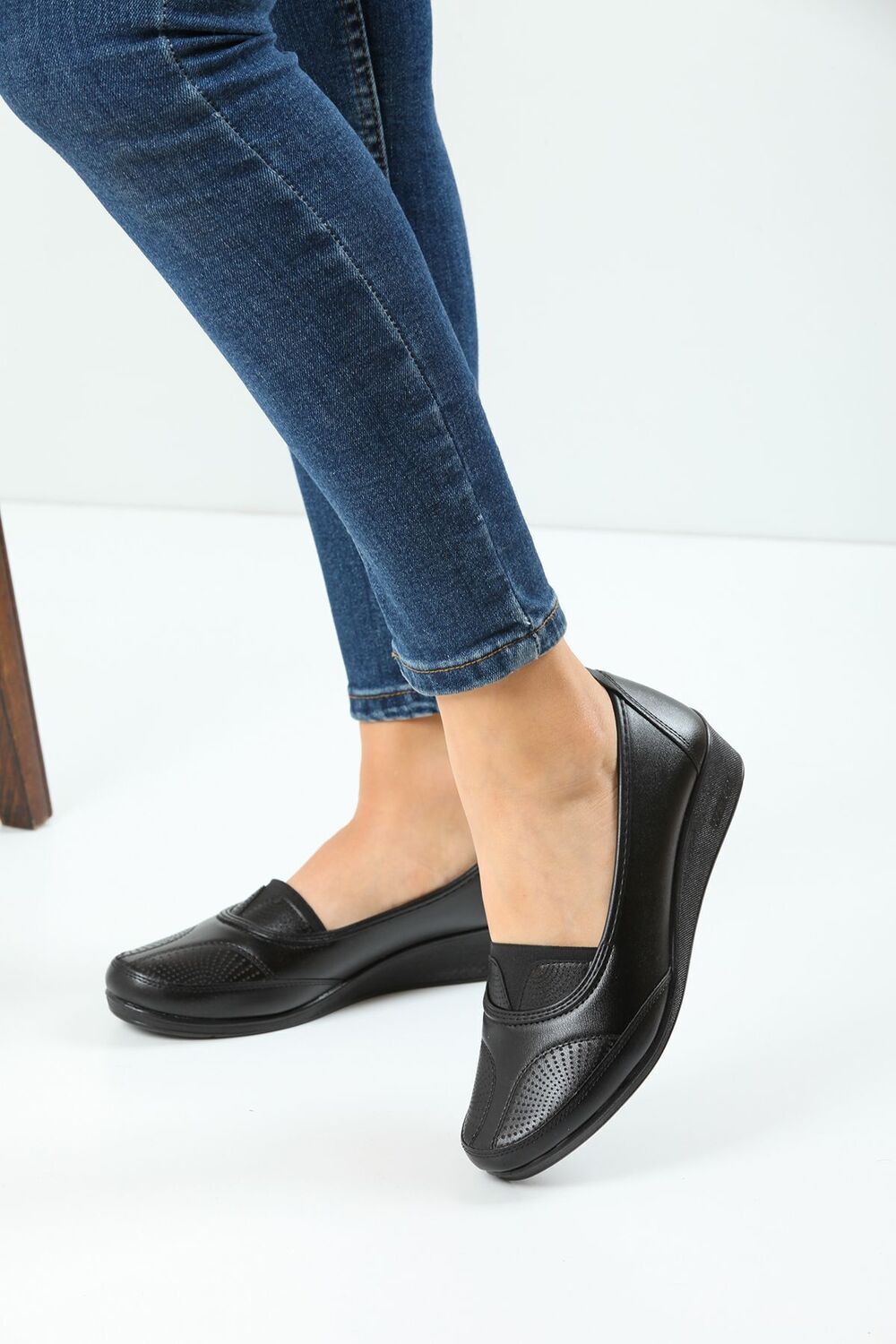 KAOF SHOES women's black shoe for orthopedics from Ayzen - daily ballet shoe