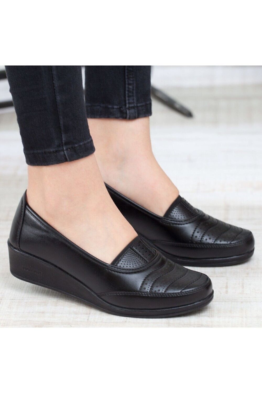 KAOF SHOES women's black shoe for orthopedics from Ayzen - daily ballet shoe