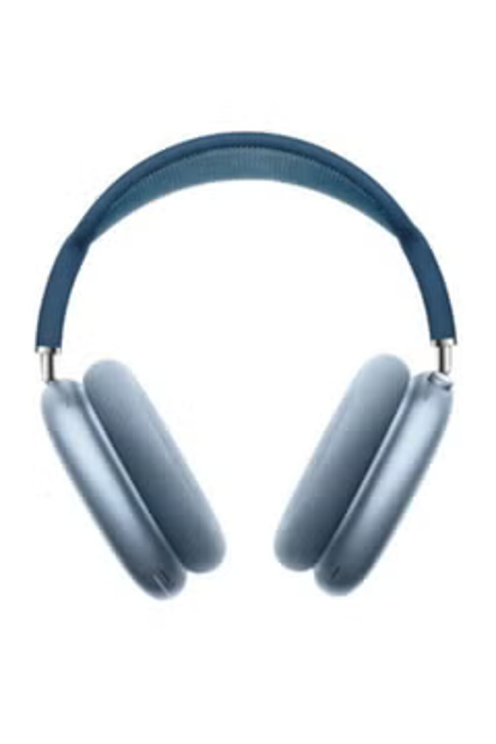 سماعة بلوتوث بيضاء - مفصلة من الأعلى وسماعات الرأس