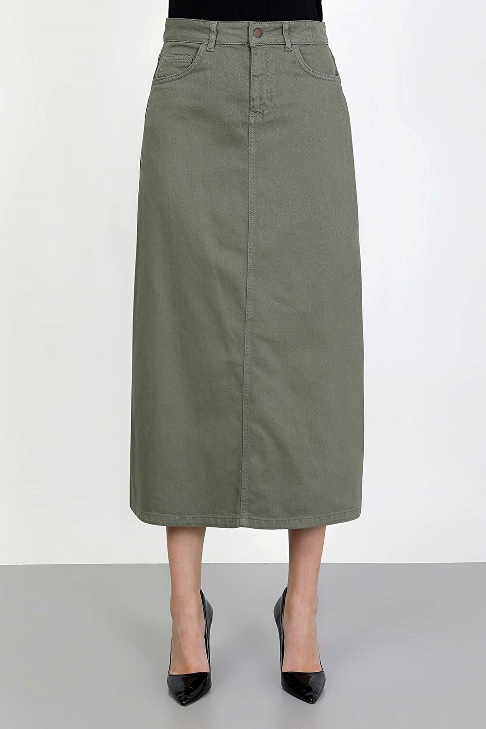 VELLICHOR Hijab skirt almond
