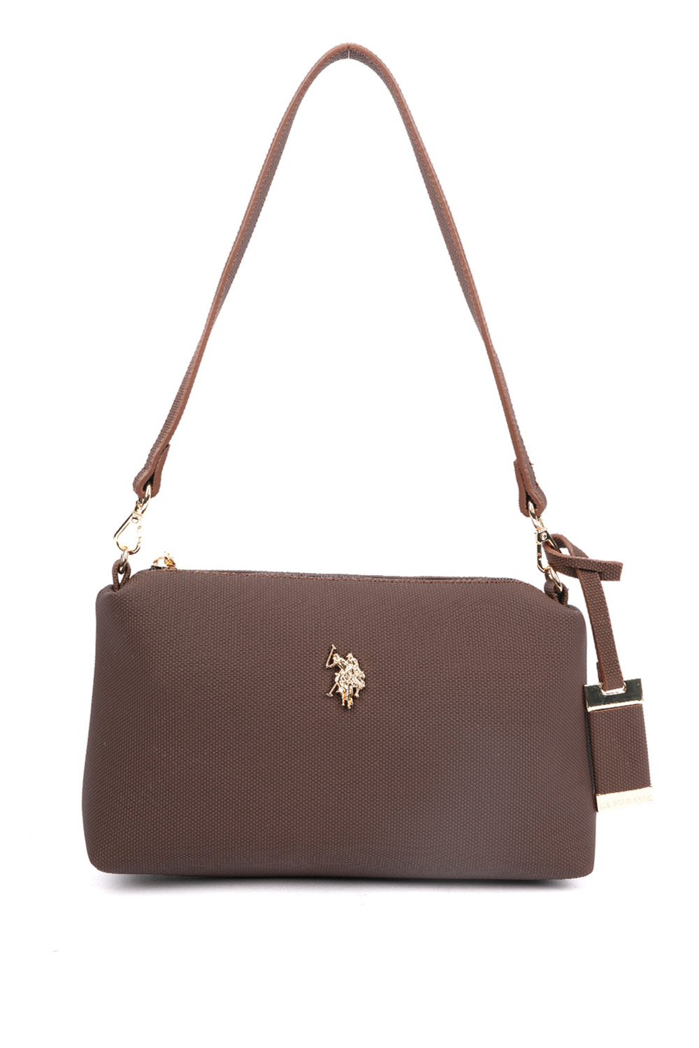 U.S. Polo Assn. حقيبة كتف نسائية باللون الأزرق الجليدي Us26274