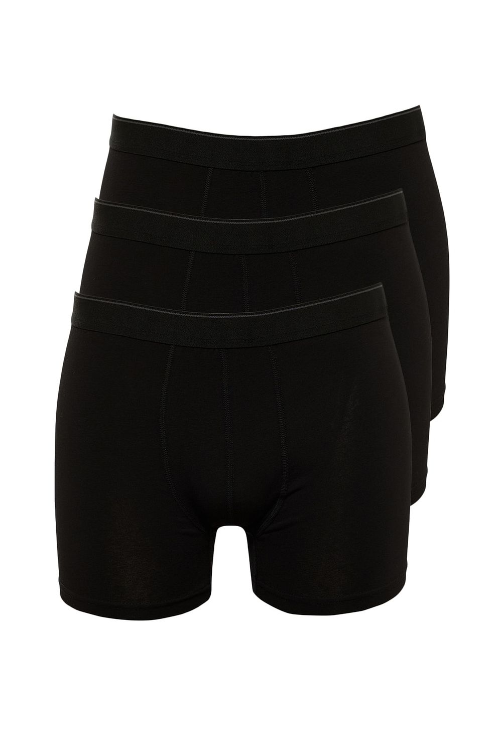 3-Pack Black Boxers