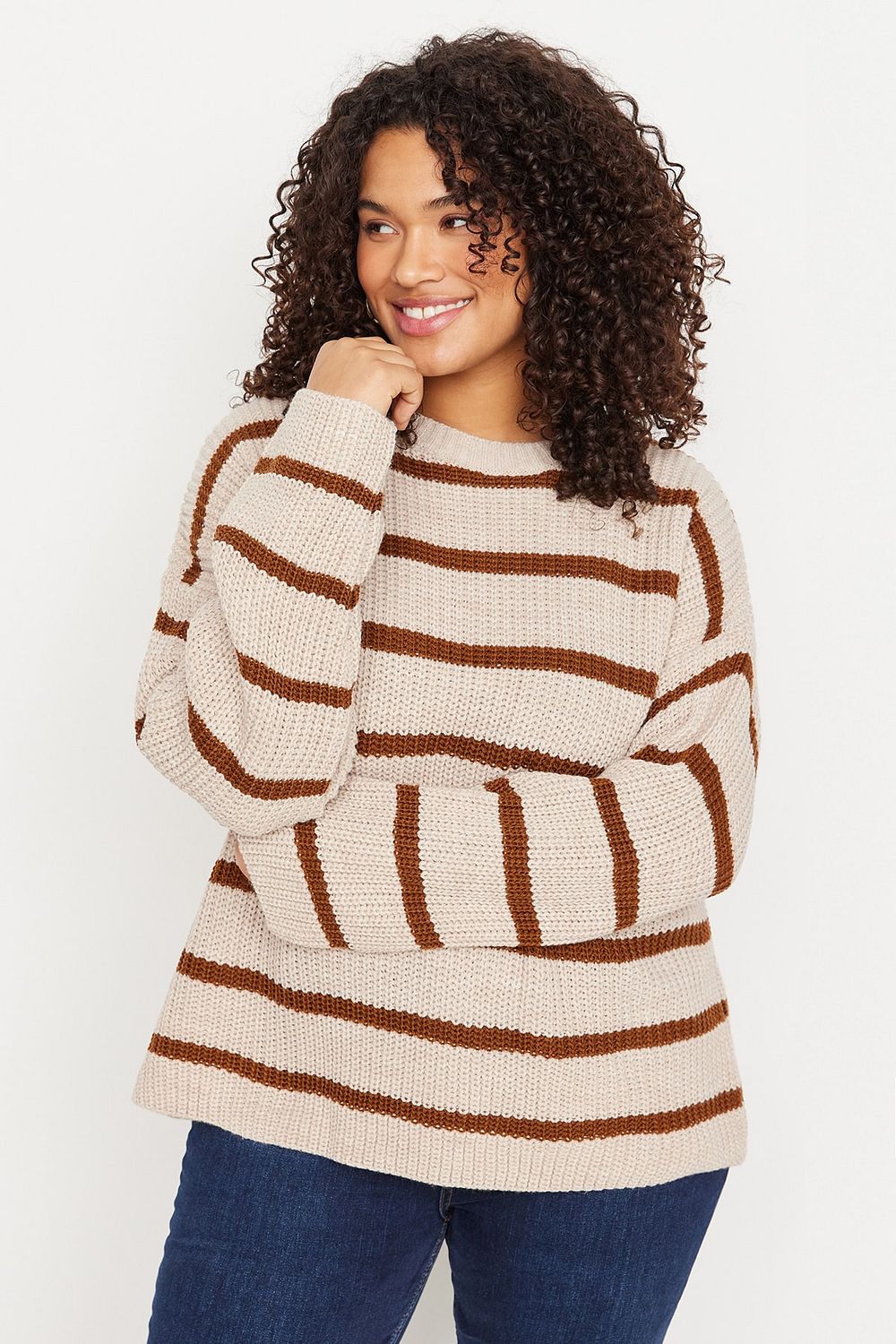Low shoulder cheap sweater