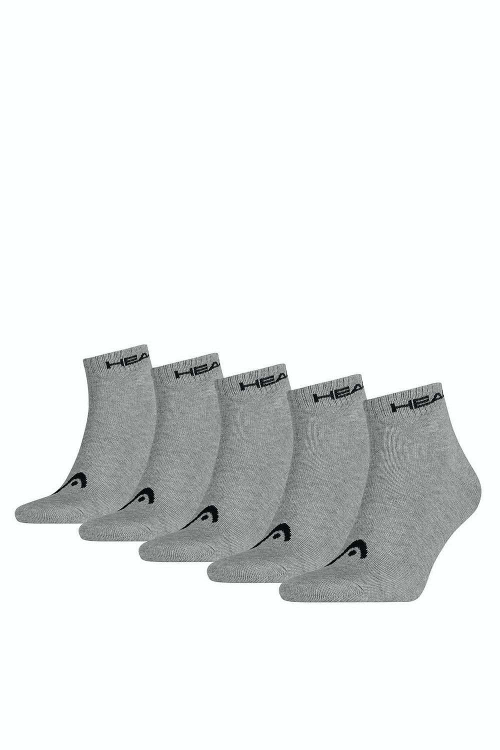 Quarter einfarbig Socken, Pack Trendyol Head Unisex - - 5er Kurzsocken,