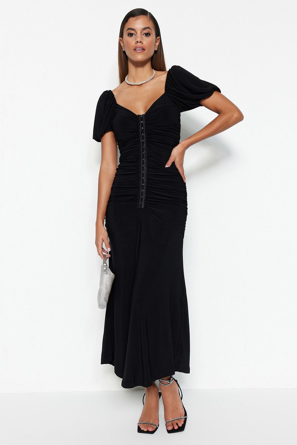 Knitted clearance evening dress