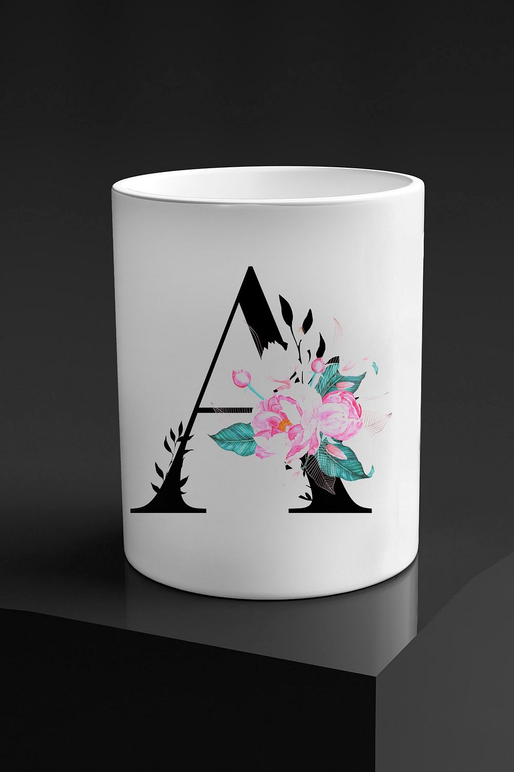 Handleless glass on sale coffee mugs