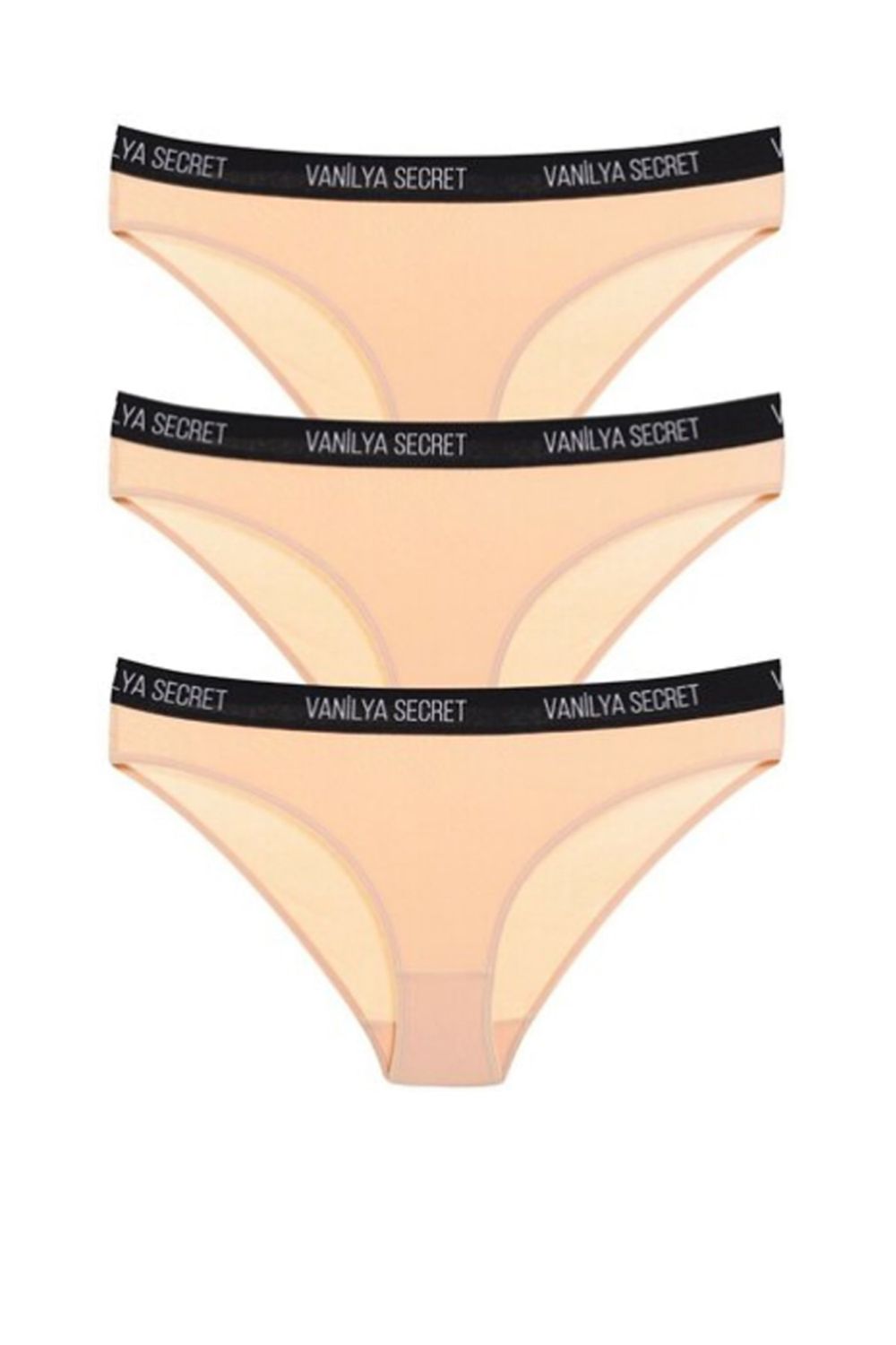 Vanilya Secret Women's Classic Panties with Elastic Waistband