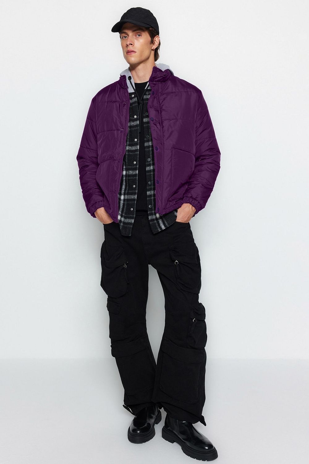 Deep 2025 purple jacket
