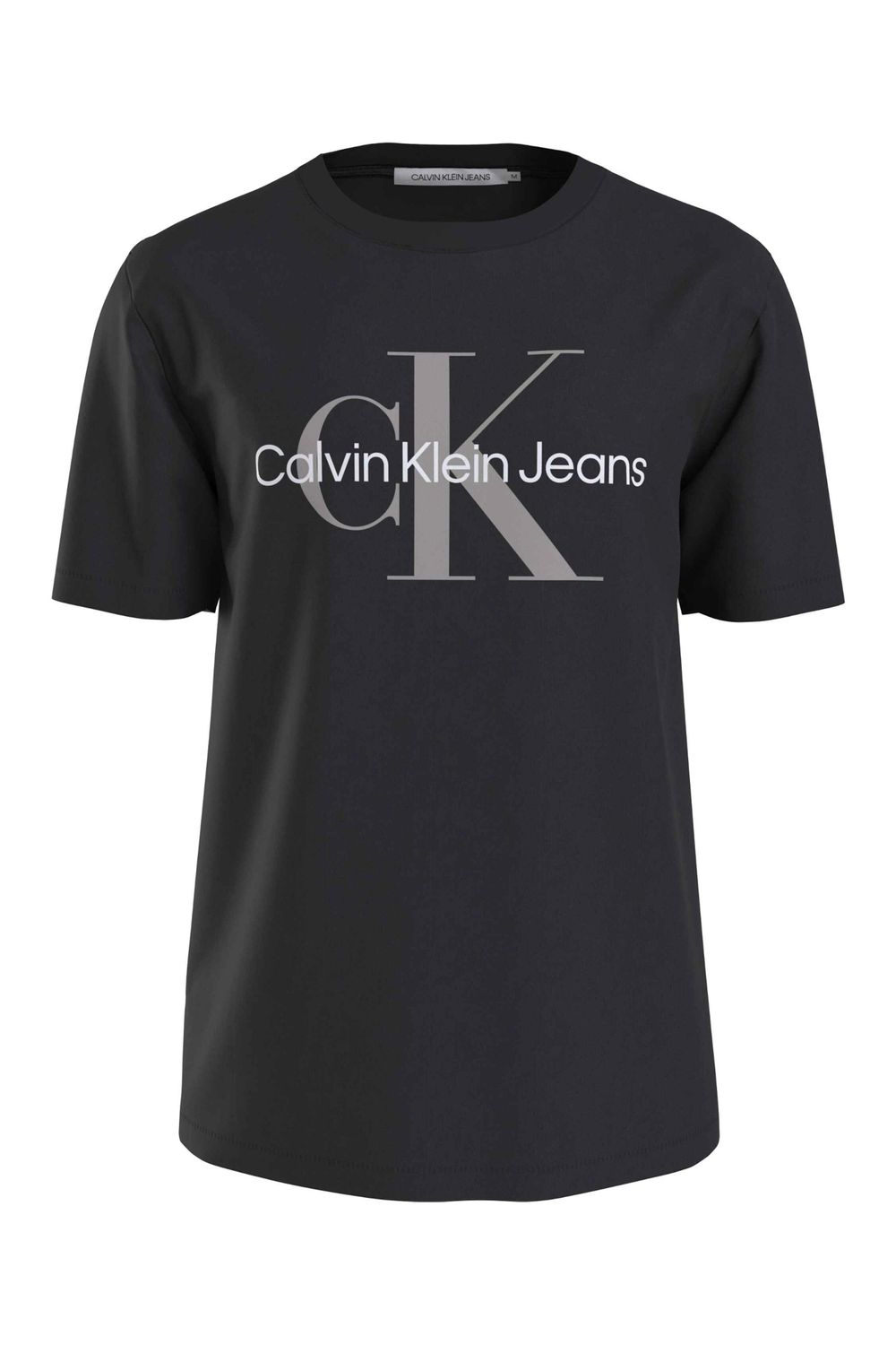 Calvin Klein - Schwarz/Porpoise Ck Herren Trendyol T-Shirt