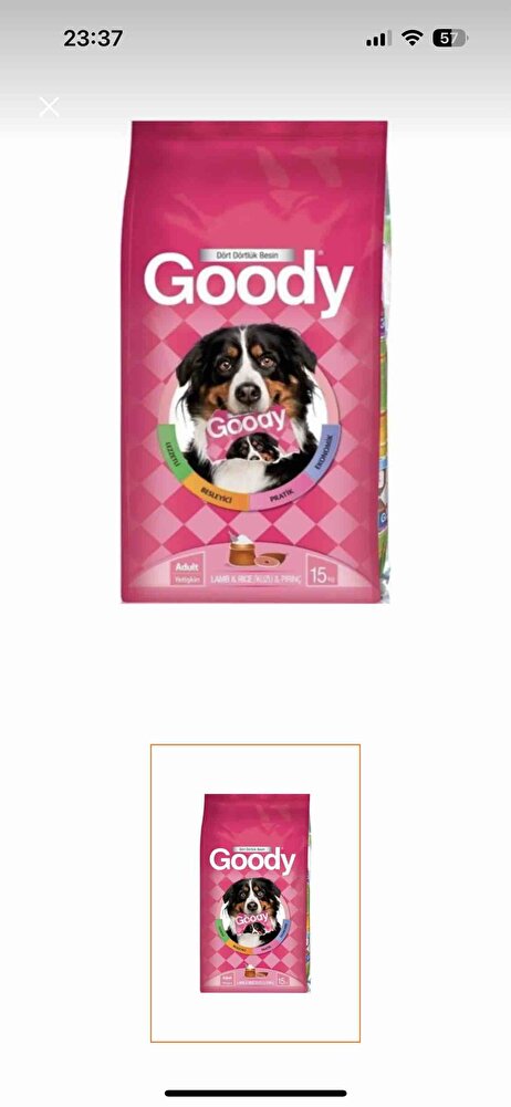 Başarılı köpeğim severek yiyor