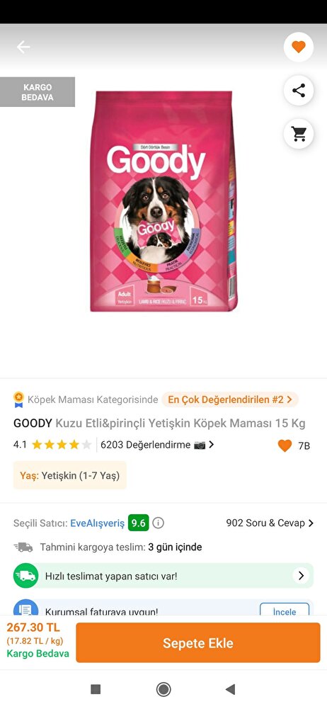 Fiyat teslimat çok iyi herkese tavsiye ederim