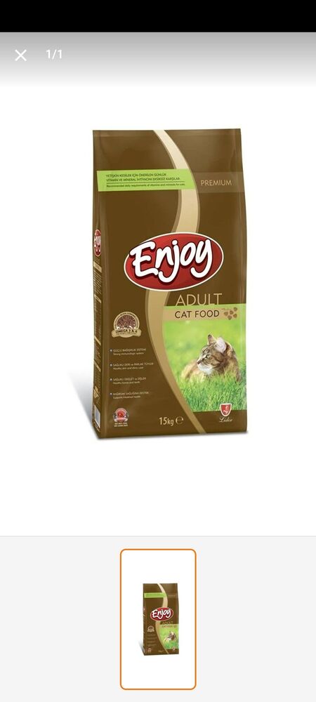 gayet güzel kediler de seviyor hep tercih ediyoruz