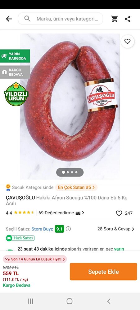 Hediye gofret için teşekkür ederiz