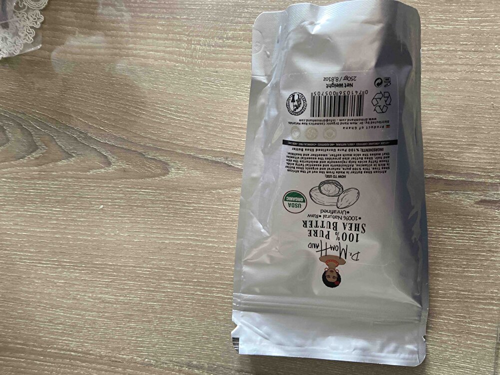 %100 Saf Shea Yağı 250g + %100 Saf Hindistan Cevizi Yağı 250g