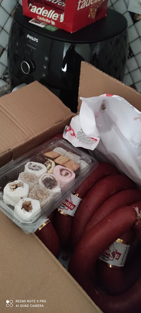🤤 lokumlar için teşekkür ederiz, paketleme güzeldi