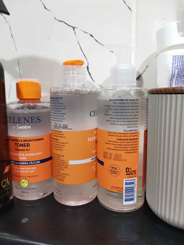 Sea Buckthorn Leke Giderici & Aydınlatıcı Tonik – Celenes