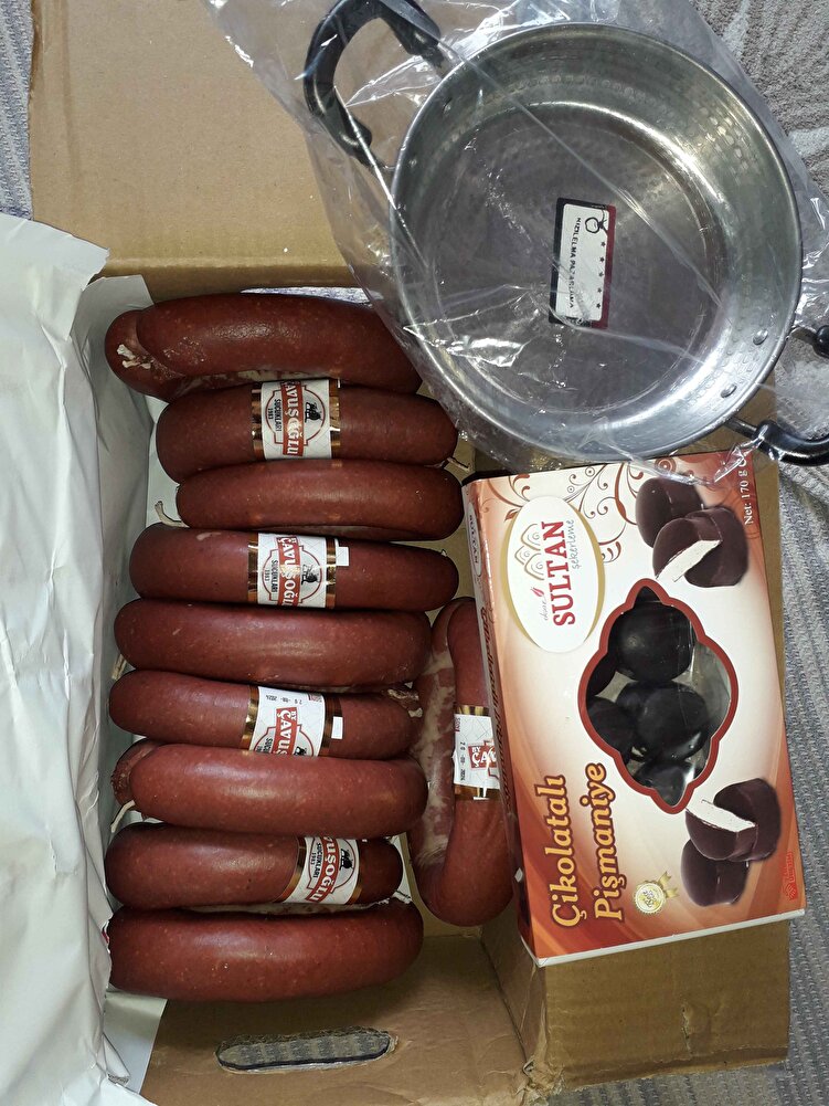 sucuklar harika çok beğendim,  hediyeler için teşekkür ederim