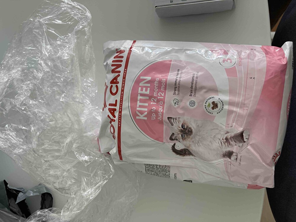 Kullandığımız mama severek yiyor özenli paketleme teşekkürler