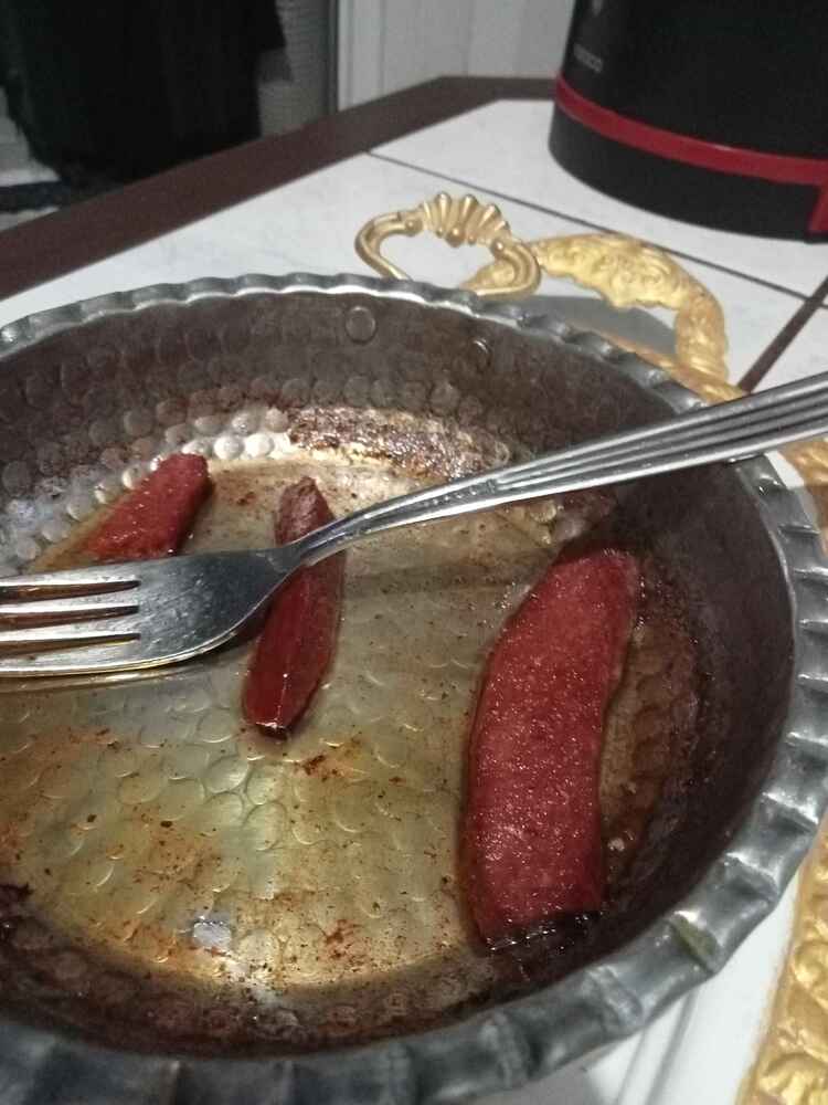 suçuk yiyyormus gibi değil anlamadım baharat sarımsak tadı alamadım