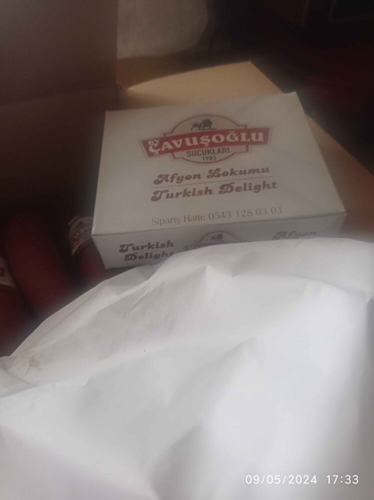 satıcıya hediye için teşekkür ederim. tadı fena değil bu fiyata