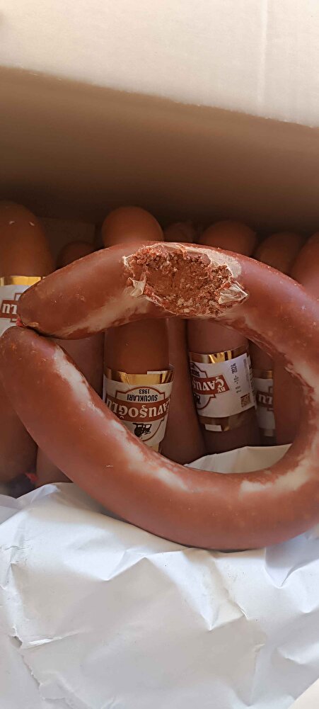 merhabalar kargom geldi ve açtığımda  suçuk böyleydi