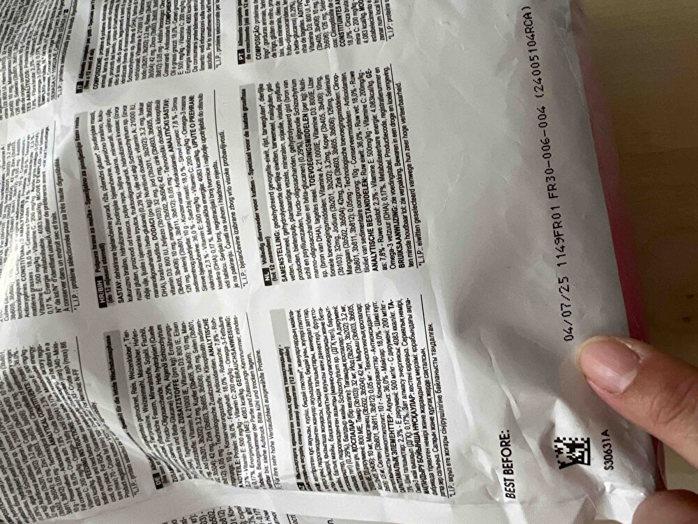 Sorunsuz bir şekilde ulaştı satıcıya teşekkür ederim. Son Tüketim Tarihi de 04/07/2025