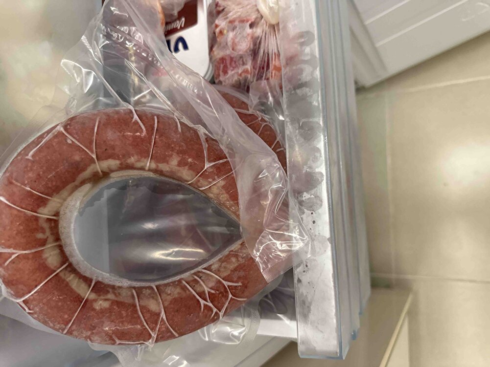 Fena değil bahartı biraz yoğun idare eder tava ve pişmaniye hediyesi vardı  ve özenle vakkum poşeti de vardı