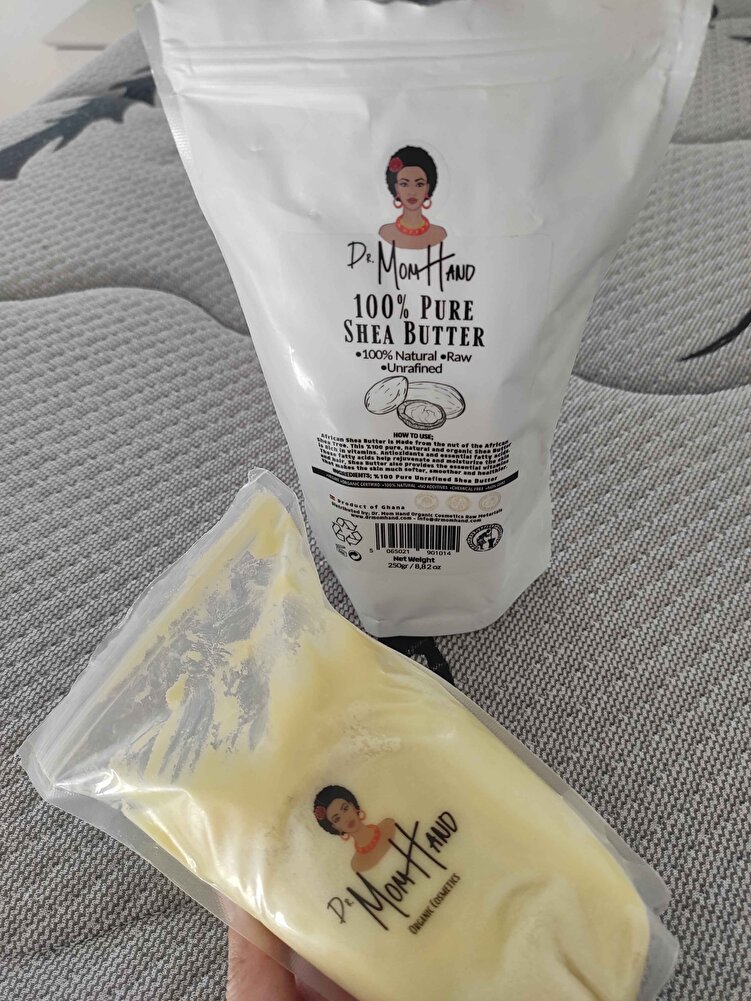 %100 Saf Shea Yağı 250g + %100 Saf Hindistan Cevizi Yağı 250g