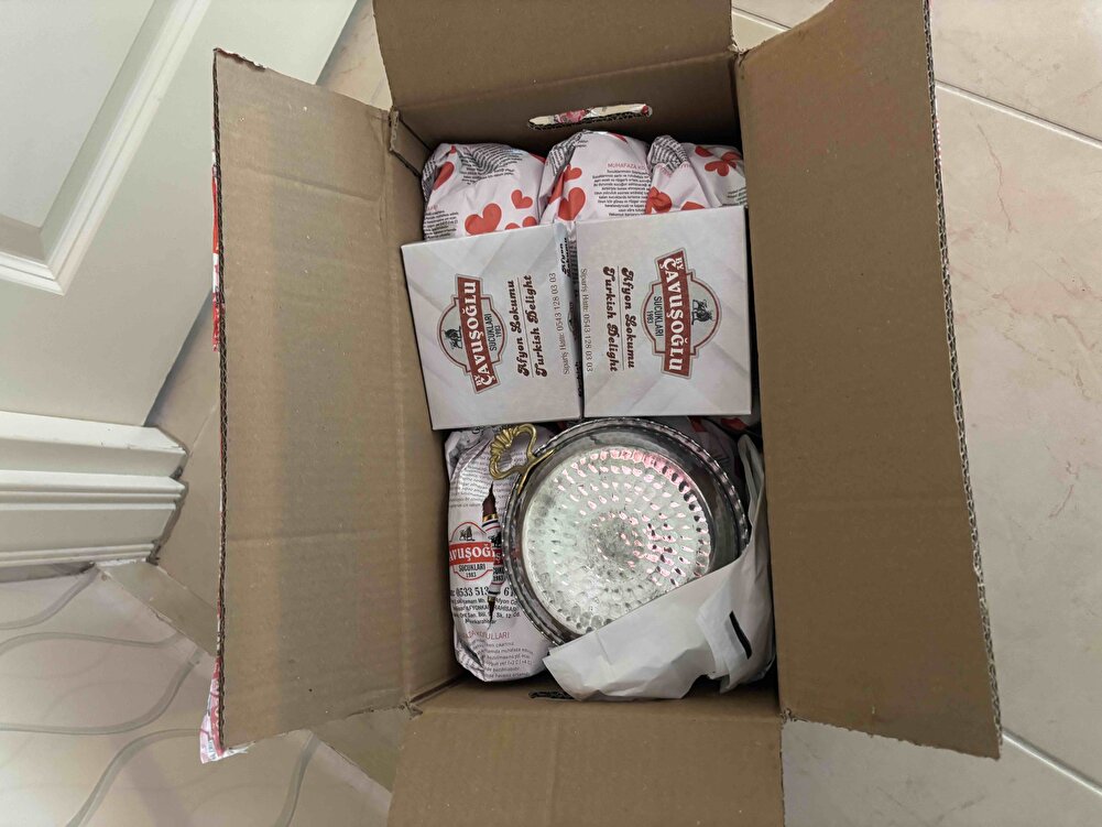 Hediyeler için teşekkürler.Afyon sucuğu tartışmasız en iyisi