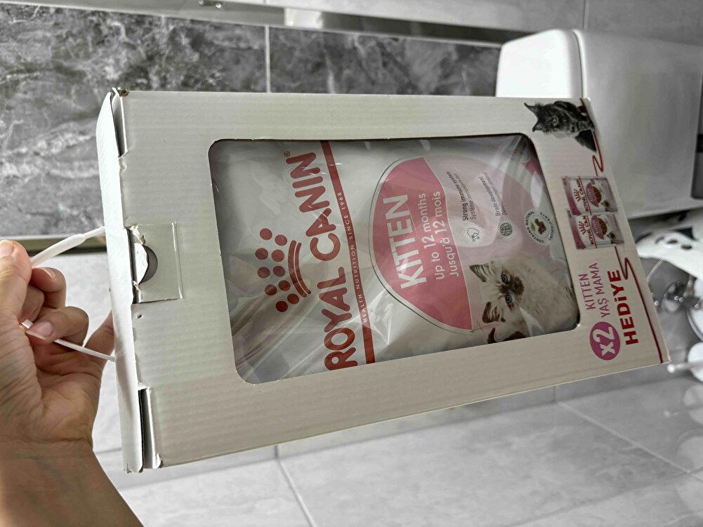 Kedim çok severek yiyor