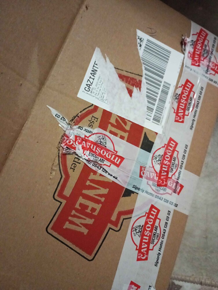 kargom geldi lezzet li