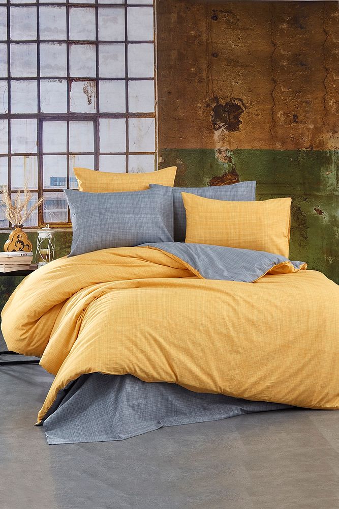 MSLND101 Miss linda home %100 Pamuklu Çift Kişilik Çift Taraflı Nevresim Takımı