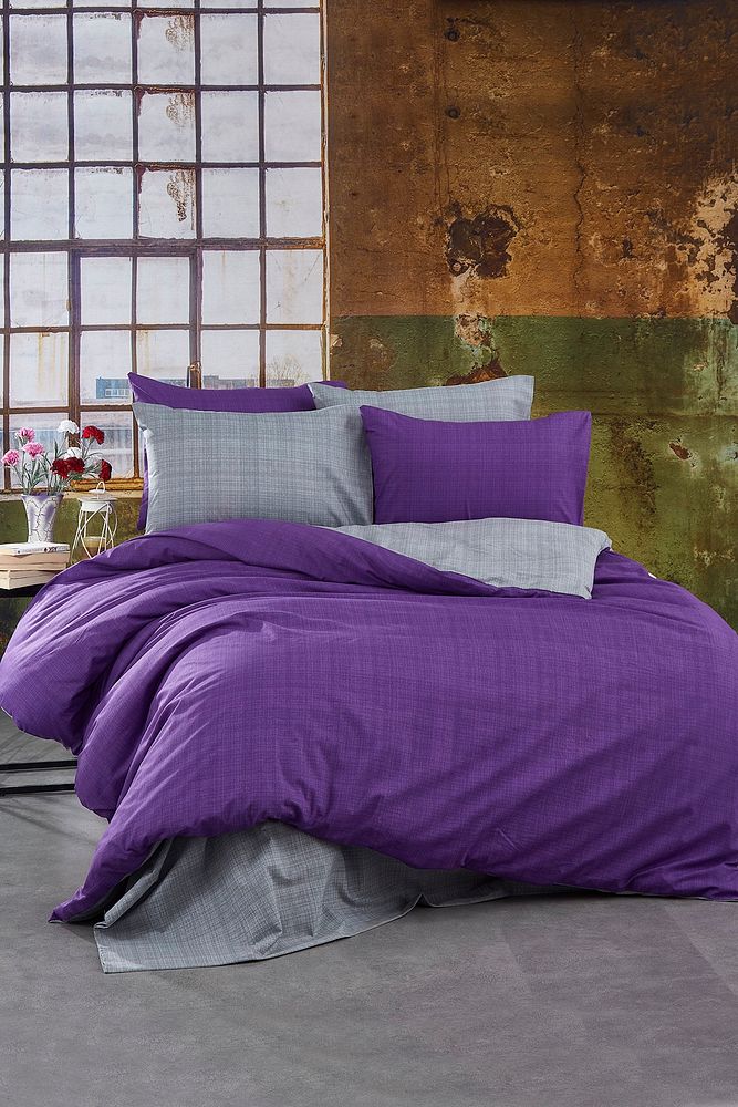 MSLND101 Miss linda home %100 Pamuklu Çift Kişilik Çift Taraflı Nevresim Takımı