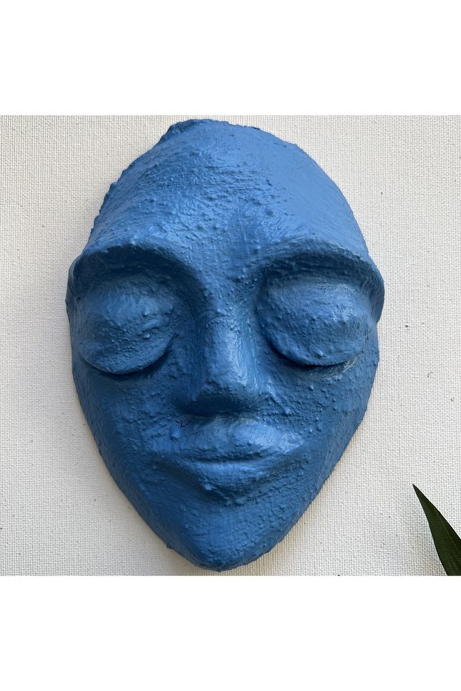 El Yapımı Duvar Maskları 5'li Set, Canlı Renklerle Boyalı Sakin Duvar Maskeleri, Duvar Dekor Objesi
