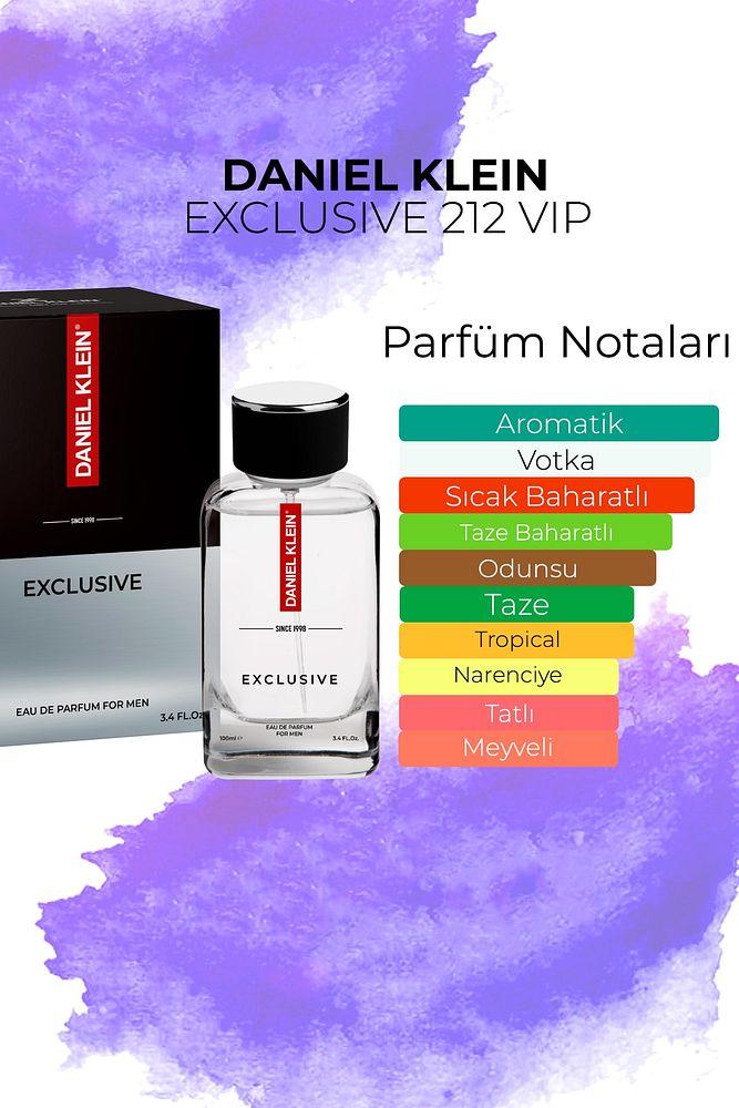 Daniel Klein Exclusive Edp 100ml Erkek Parfüm