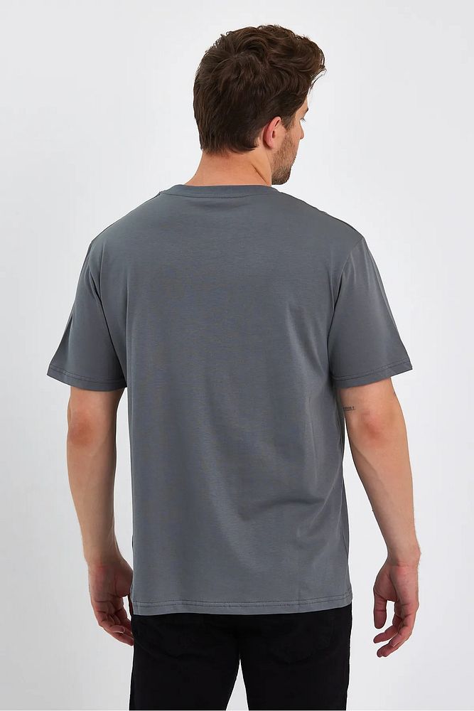 Rodi Jeans Erkek Bisiklet Yaka Relax Fit  Cotton Basic T-shirt