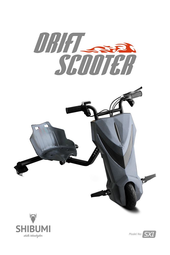 Elektrikli Drift Scooter 350 Watt 3 Tekerlekli Kaykay Siyah Kullan c Yorumlar ve De erlendirmeleri