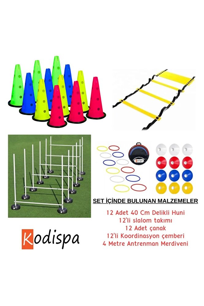 Slalomlu 40cm Hunili Full Antrenman Seti Kullanıcı Yorumları ve