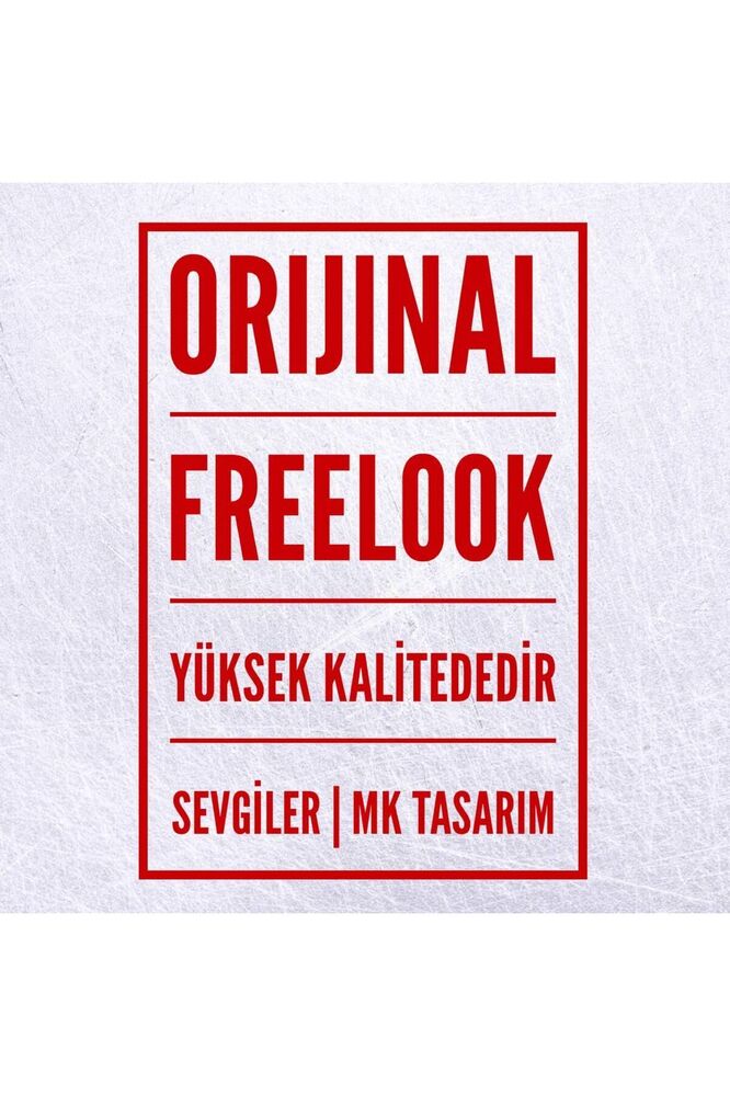FREELOOK Orıjınal Kadın Çelik Bileklik