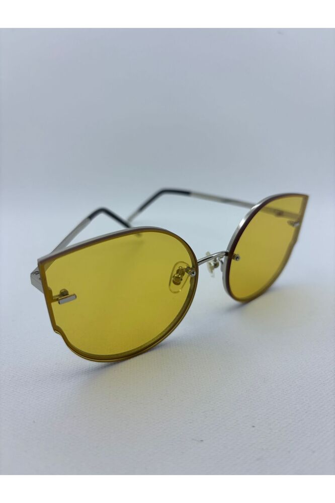 Eyewear metal geometrik UV400 koruma güneş gözlüğü La boom Alessio C6