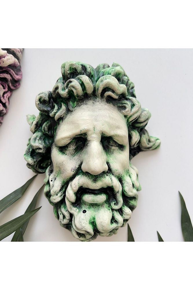Laocoön'un Efsanesi ve  Atina Kahramanı Eskitme Duvar Heykeli 2'li set, Ev Ofis Duvar Dekoru, Hediye